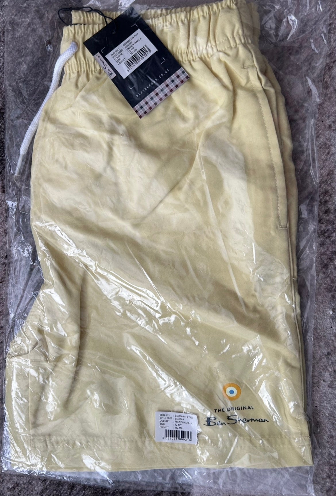 Boys Ben Sherman swim shorts age 12-13 years brand new