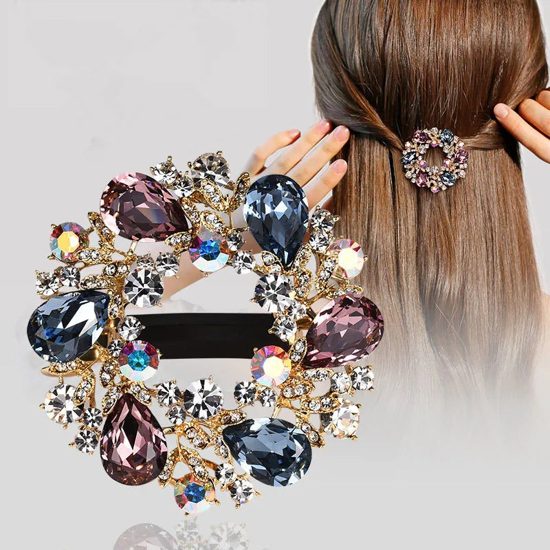 Hair clip Crystal