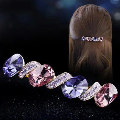 Hair clip Crystal