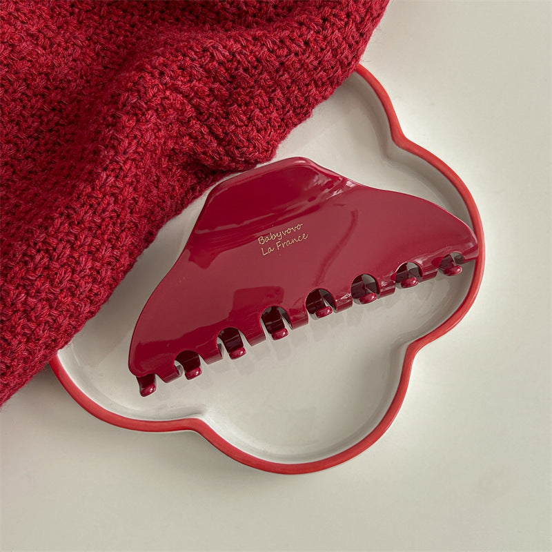 Tulip hairpin female cute puppy claw clip high-grade small grip clip back head clip headdress koala bear Australia down under novelty