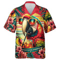Parrot Shirts Hawaii Short Sleeve