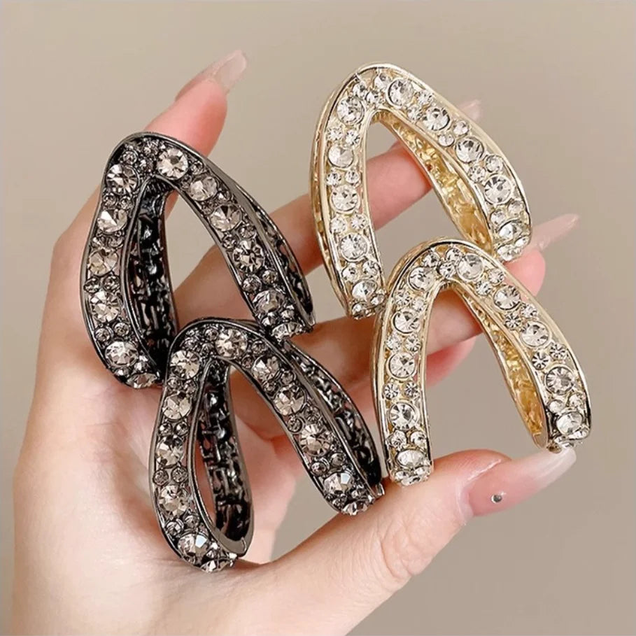 Mini Rhinestone Hair Clip