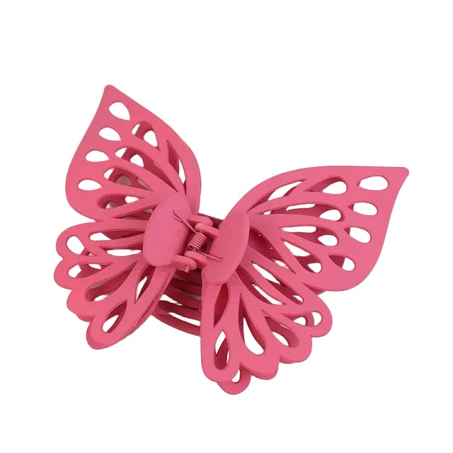 13.5cm Large Size Butterfly Hair Claw Clip Hair Crab For Women Ponytail Holder Hairpins Claws Girls Fashion Hair Accessories