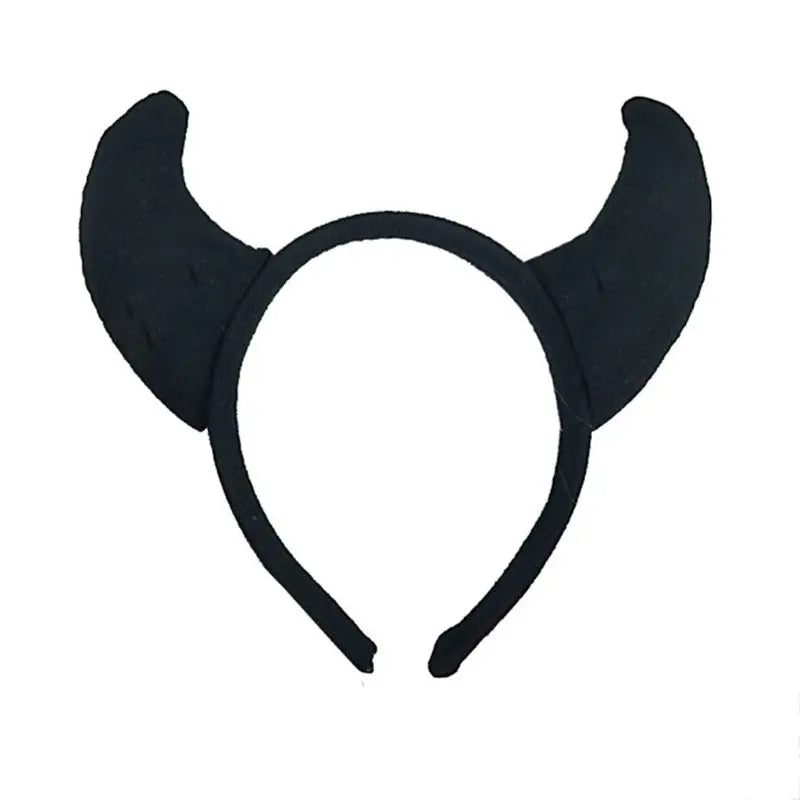 Funny Devil Ears Headband Horns Ear Children Headbands Halloween Party Adults devil
