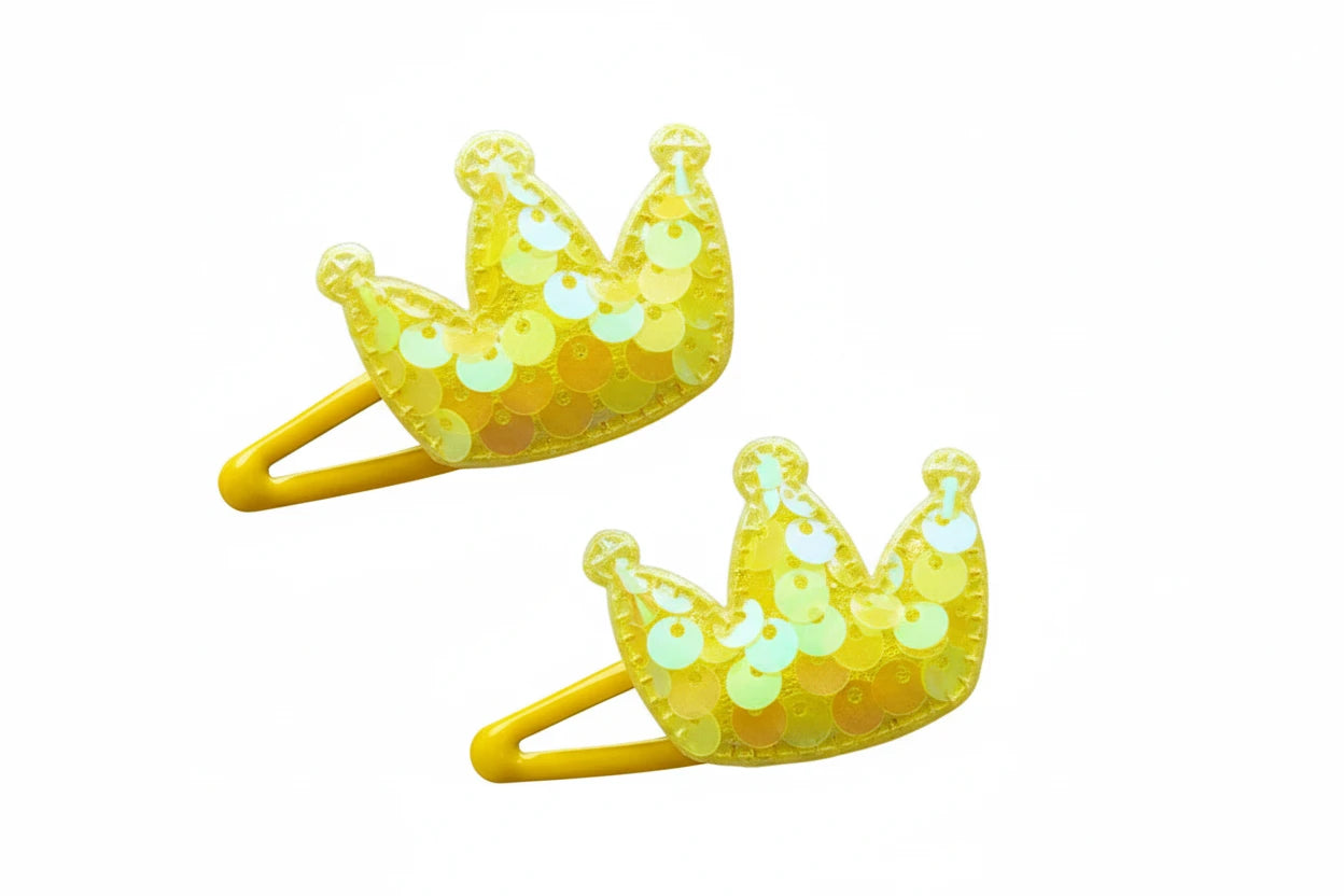 2PCS New Princess Scaly Heart Girls Hairpins Children Lovely Headwear Hairgrip Hair Clips Barrettes Hair Accessories butterfly star party