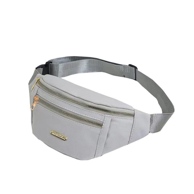 Neutral Style Bags - Men's and Women's Waist Bags Suitable for Business Trips and Tourism Nylon Material. Various Colors.