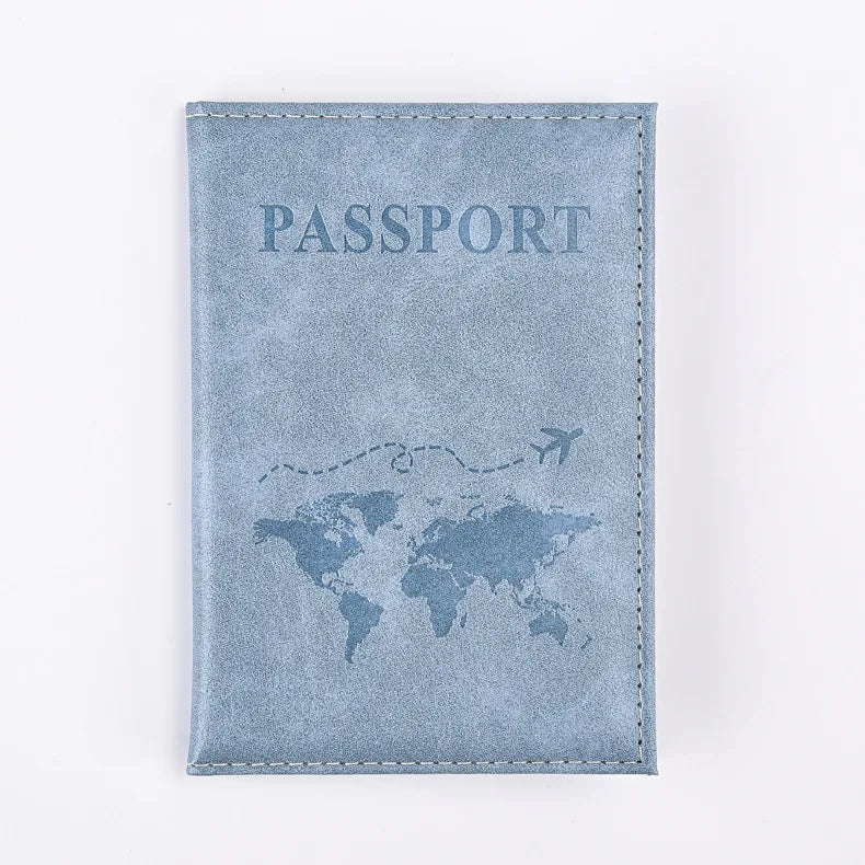 Colorful PU Passport Holder Ticket Passport Covers Travel Passport Protective Cover ID Credit Card Holder Travel Accessories