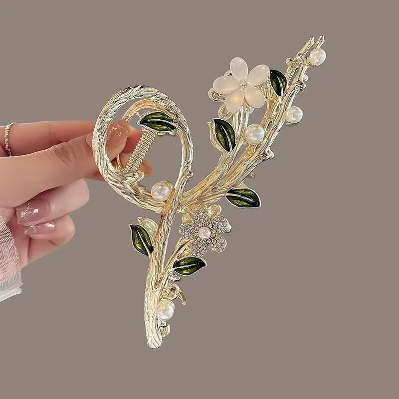 Fashion Cute Flower Alloy Hairclips For Women Multicolour Metal Hairclip Party Everyday flowers well made not cheap plastic these are metal strong clips ideal for holidays beach cruises days out and special occasions sunflower Italy holiday