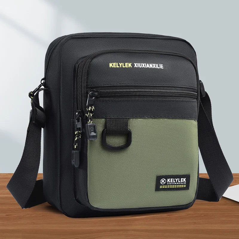 2025 New Outdoor Sports Large Capaci Bapa Mobile Phone Bag Men's Ox Cloth Waterproof Single oulder Slant Bag