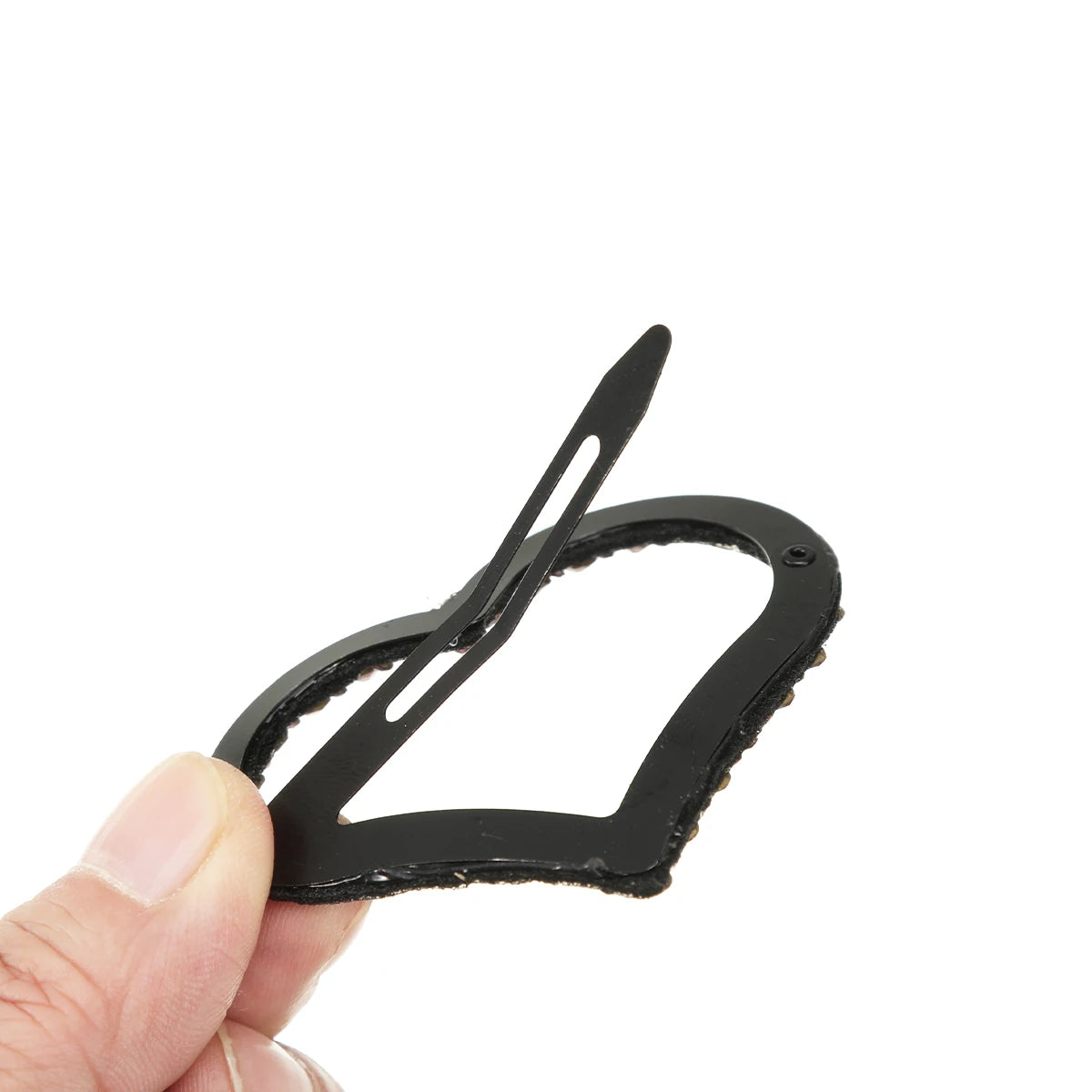 Sweet Hairpin Heart Shape Barrette Sparkling Rhinestone Hair Clips Temperament Hair Accessories