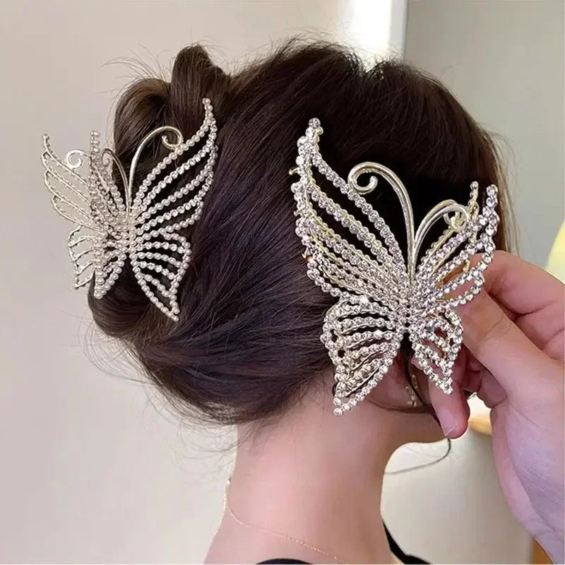 Butterfly Hair Claw Clip