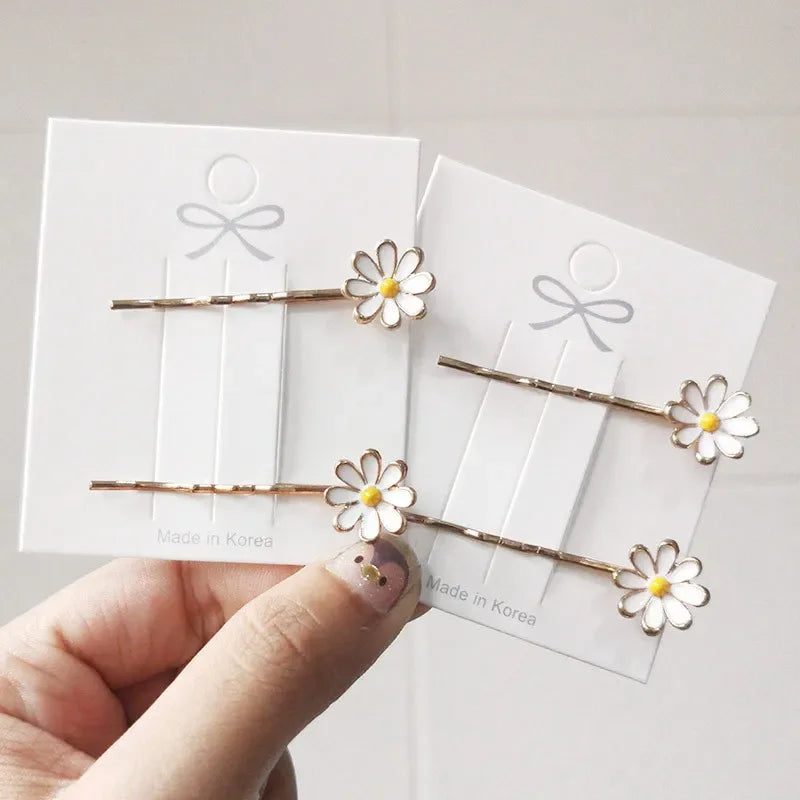 flower Daisy Hair slide clip