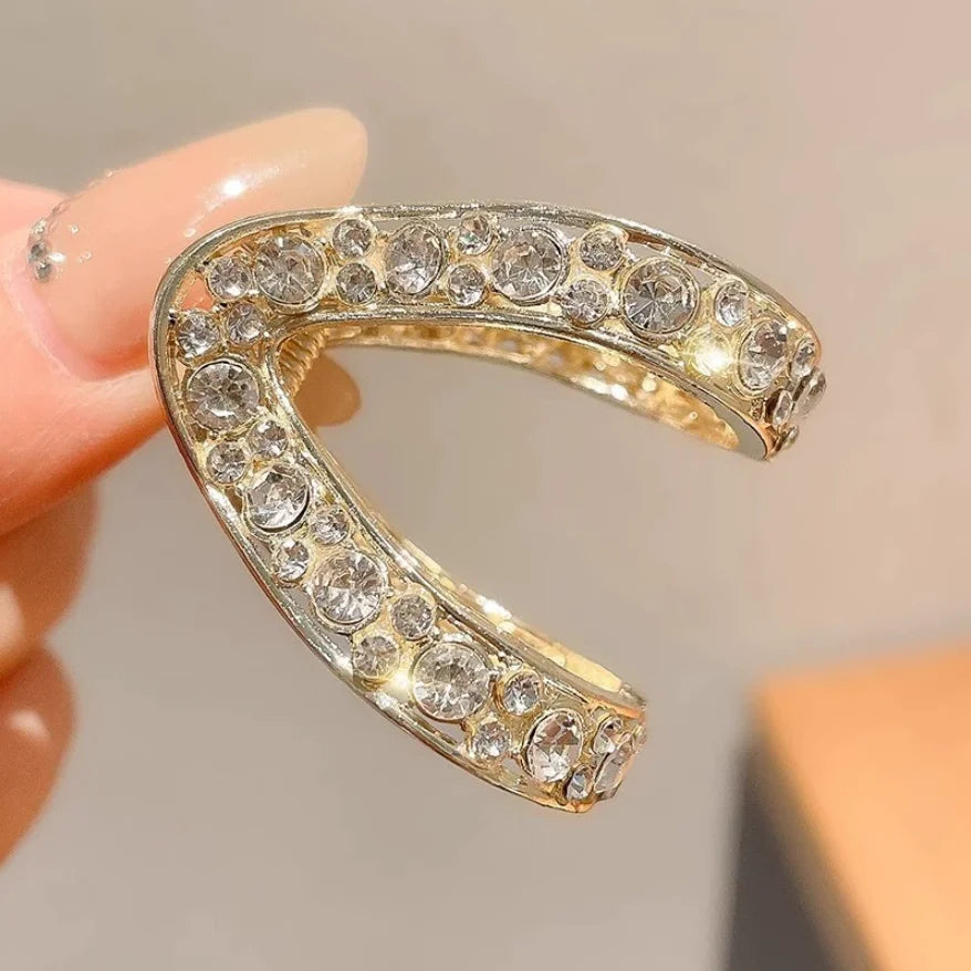 Mini Rhinestone Hair Clip