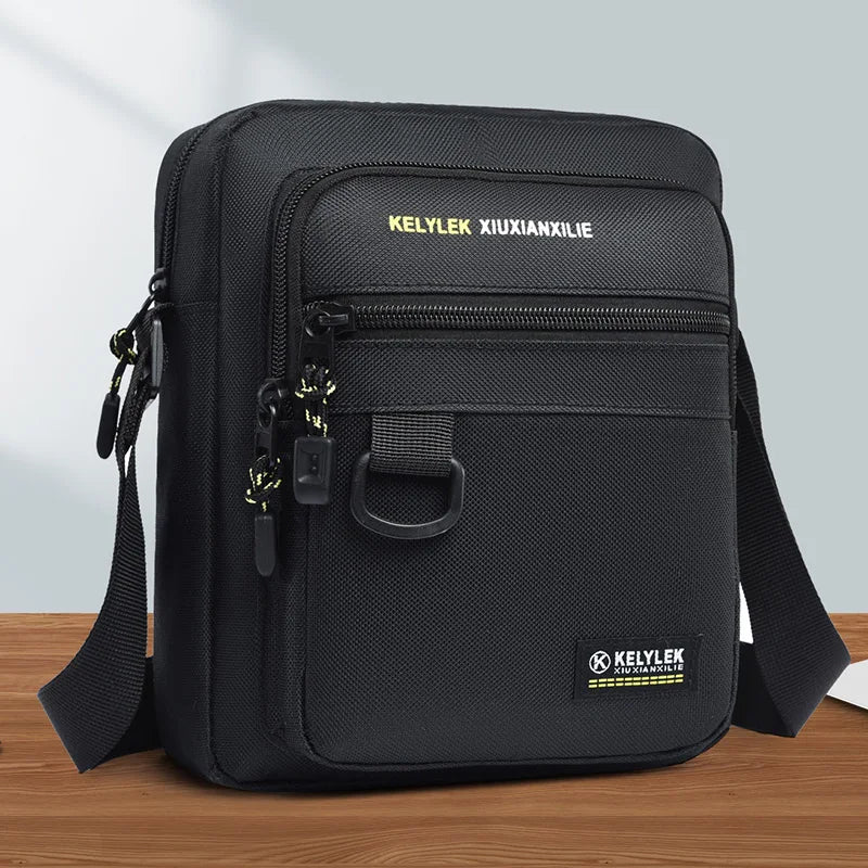 2025 New Outdoor Sports Large Capaci Bapa Mobile Phone Bag Men's Ox Cloth Waterproof Single oulder Slant Bag