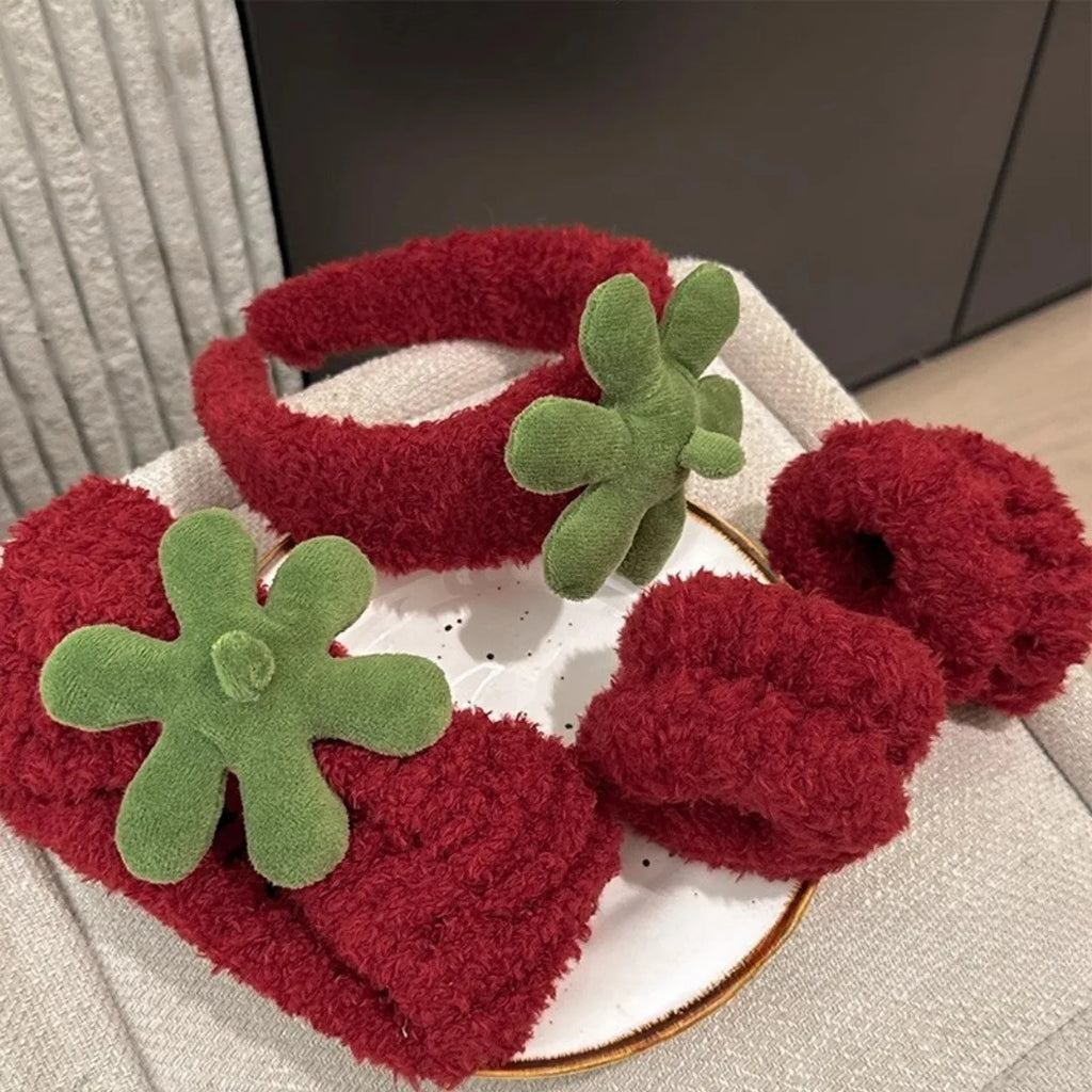 Strawberry Hair set headband