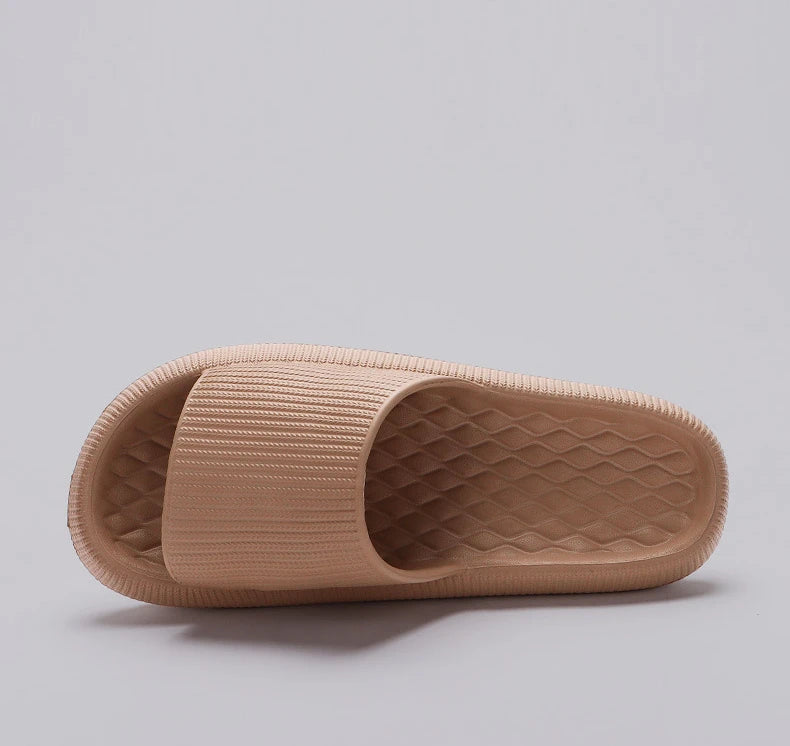 New Soft Platform Slippers for Women 2024 Summer Thick Bottom Cloud Slides Woman EVA Light Non-Slip Flip Flops Plus Size 45