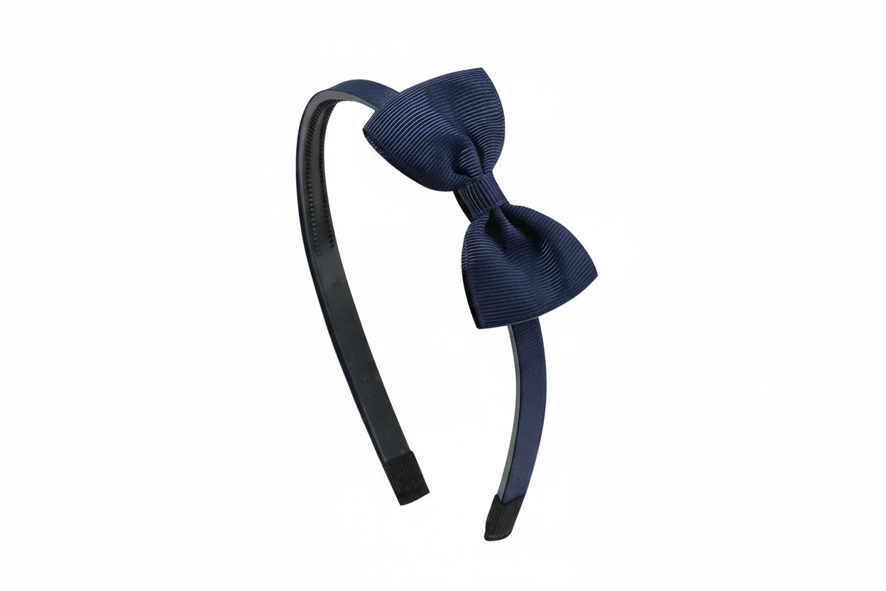 1PCS Ribbon Bow Knot Headband Children Hair Hoop Solid Color Baby Hairbands Clothing Decoration Photography Props all colours