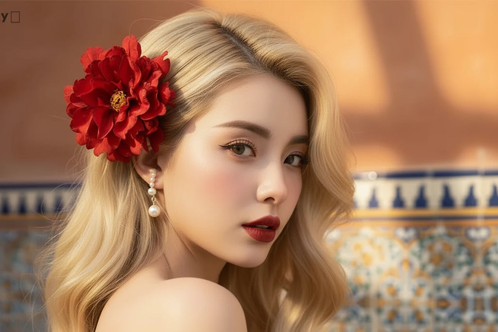 Flower Hair Clip
