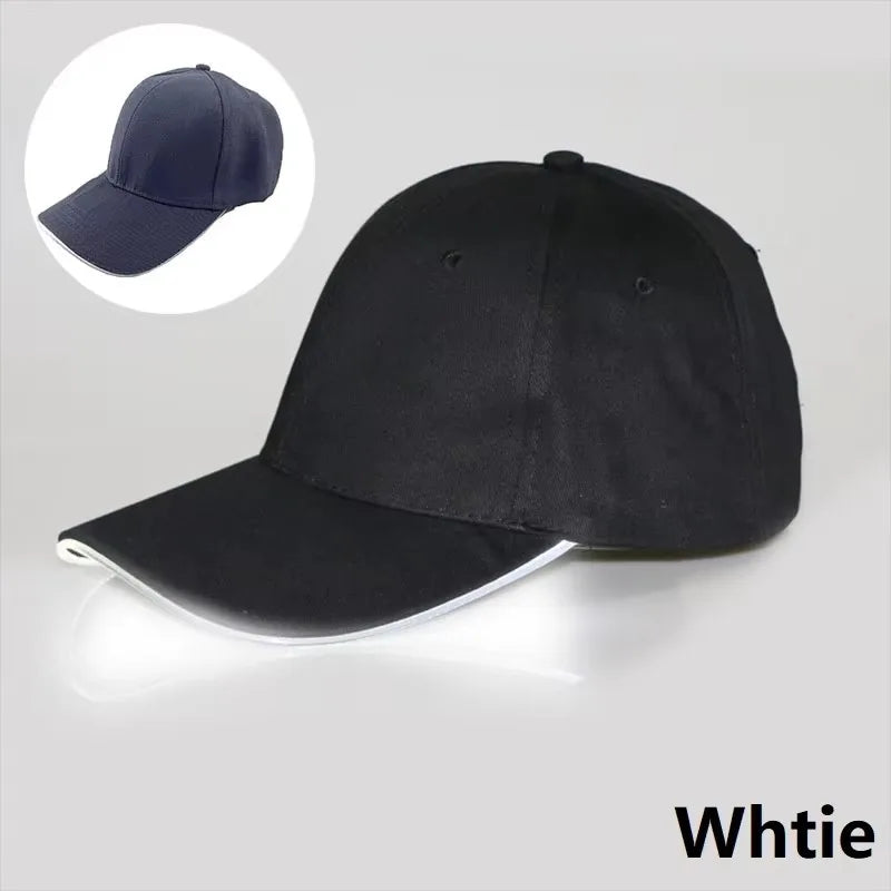 Led Hat  glow up baseball cap men festival