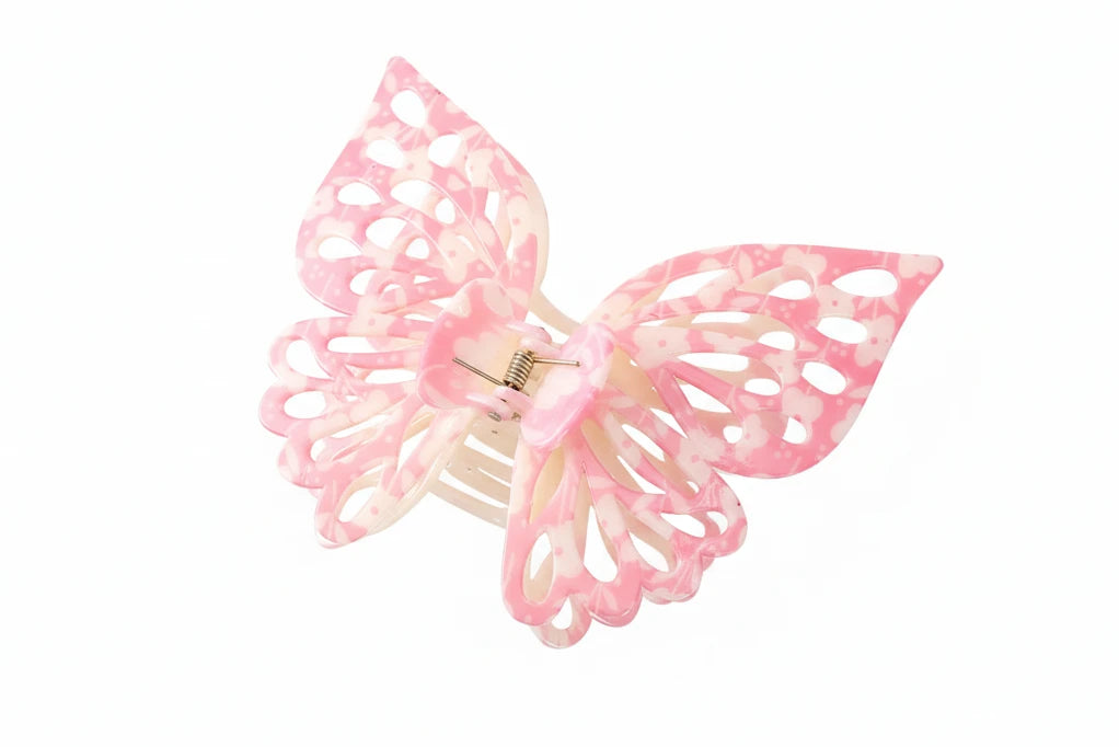 13.5cm Large Size Butterfly Hair Claw Clip Hair Crab For Women Ponytail Holder Hairpins Claws Girls Fashion Hair Accessories