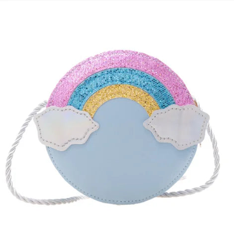 Lovely Children's Mini Shoulder Bags PU Leather Boys Girls Small Crossbody Bag Cute Cartoon Baby Kids Pink Red Coin Purse Wallet