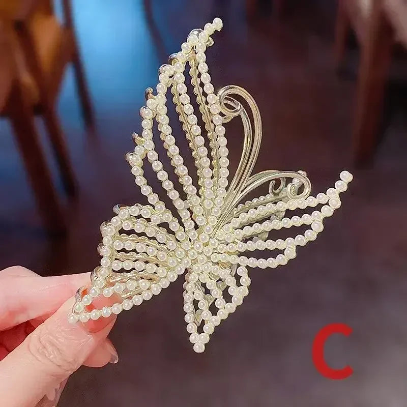 Butterfly Hair Claw Clip