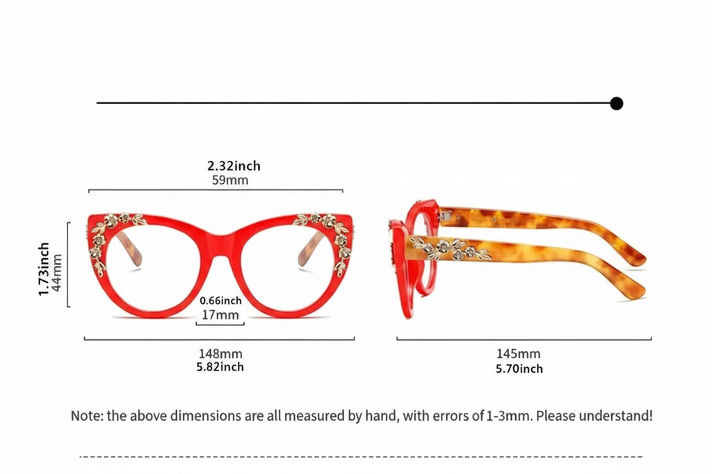 UV400 Floral Design Sunglasses