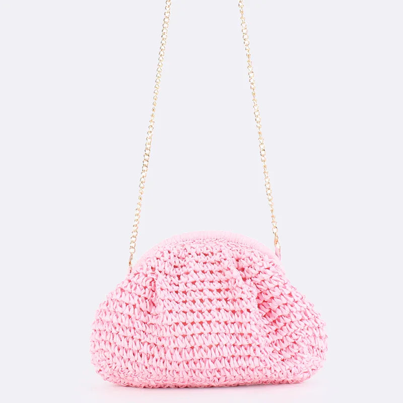 Straw Weaving Crossbody bag