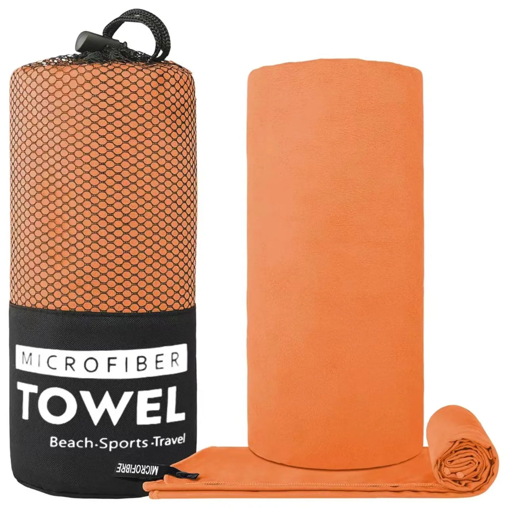 1 Pcs Microfiber Towel Sports Quick-Drying Super Absorbent Camping Towel Super Soft Lightweight Gym Swimming Yoga Beach Towel