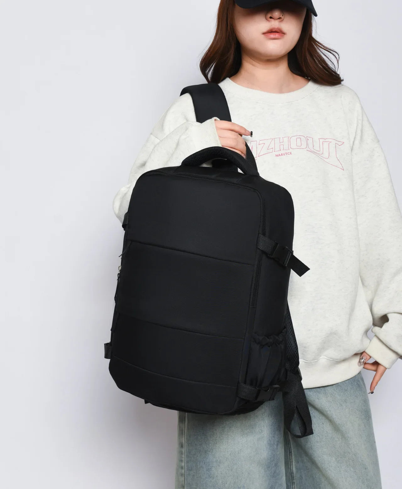 Leisure Lightweight Backpack Travel Backpack Female  male New Backpack Student Schoolbag Large Capacity Travel Commuter Luggage carry on case under airplane seat bag