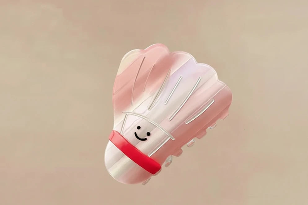 Cartoon Hair Claw For Women Cute Bee  ping pong  butterfly  cat  Shark Hair Gripper Claw Creative Acrylic Animal Hair Clip Girls Hair Accessories Manchester Bee for you or your princess holidays cruise party fancy dress  perfect for your manc friend r kid