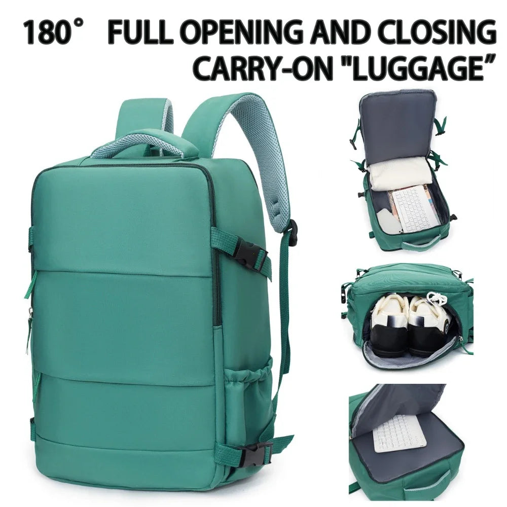 Leisure Lightweight Backpack Travel Backpack Female  male New Backpack Student Schoolbag Large Capacity Travel Commuter Luggage carry on case under airplane seat bag