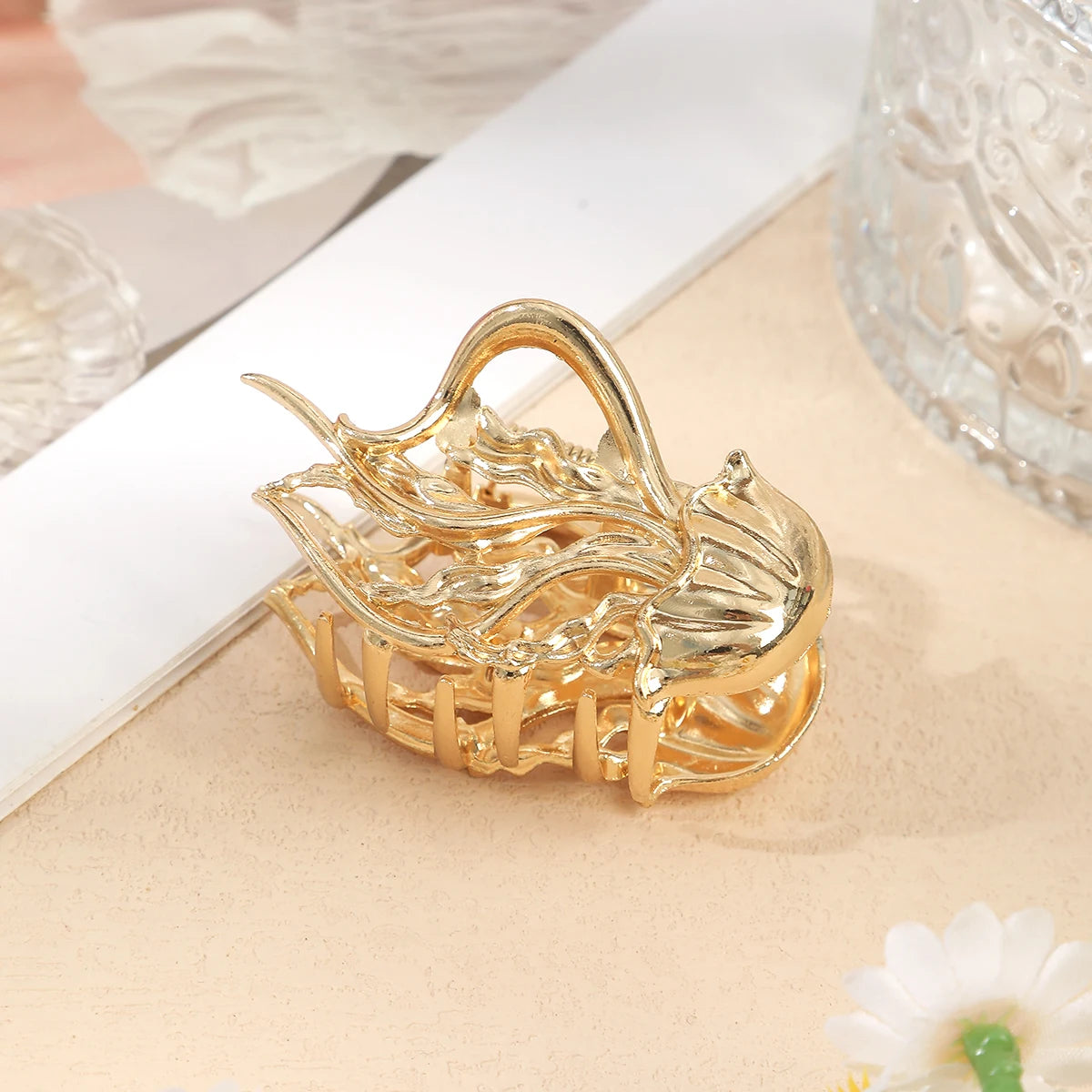Starfish -jellyfish -octopus mini Hair Claw Clip