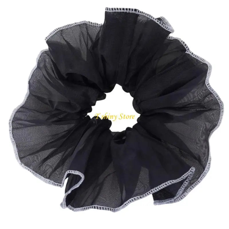 Elaborate Hair Tie for Women Hair Rings Lovely Ruched Scrunchies Oversized Hair Rope Hair Tie