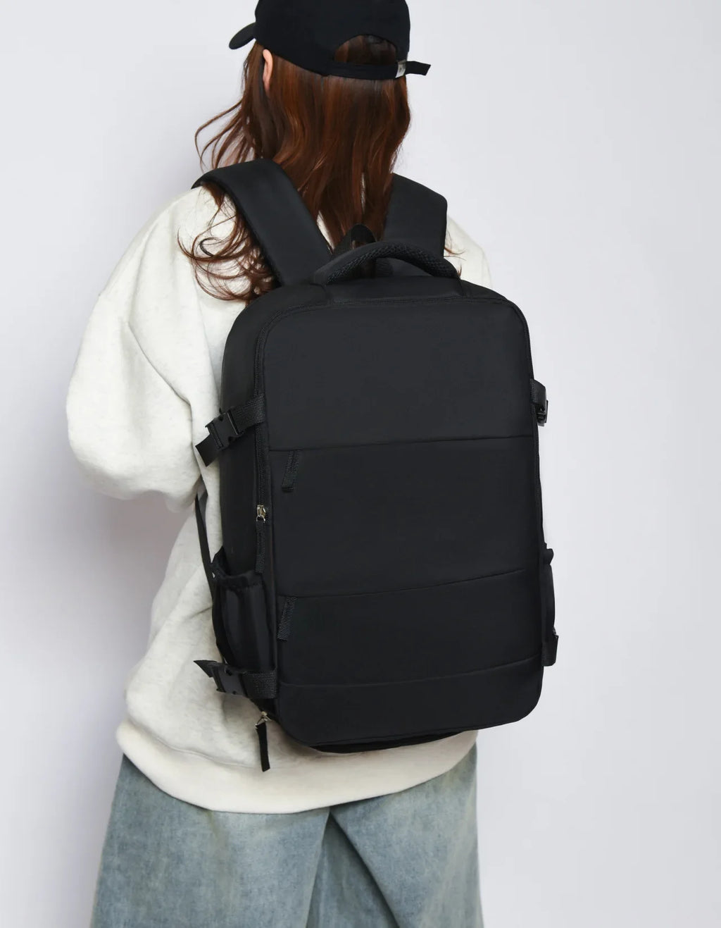 Leisure Lightweight Backpack Travel Backpack Female  male New Backpack Student Schoolbag Large Capacity Travel Commuter Luggage carry on case under airplane seat bag
