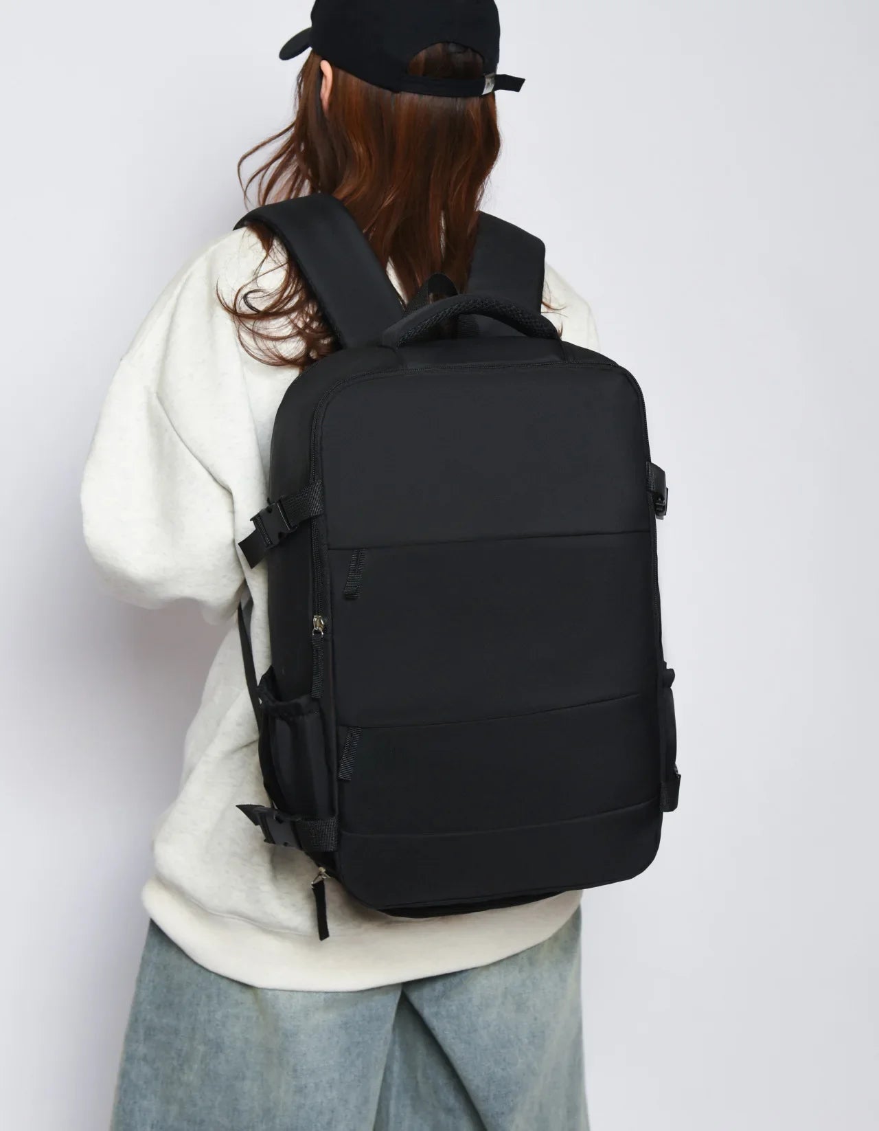 Leisure Lightweight Backpack Travel Backpack Female  male New Backpack Student Schoolbag Large Capacity Travel Commuter Luggage carry on case under airplane seat bag