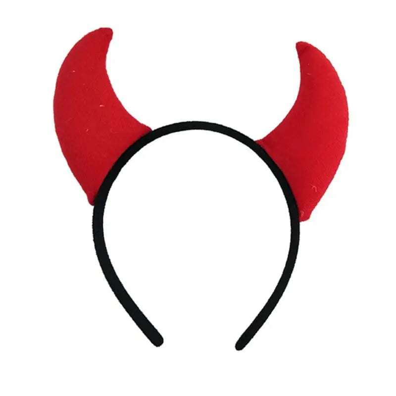 Funny Devil Ears Headband Horns Ear Children Headbands Halloween Party Adults devil