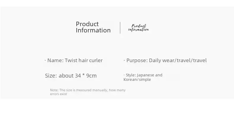 Twist Hair Clip, Bun Maker bow