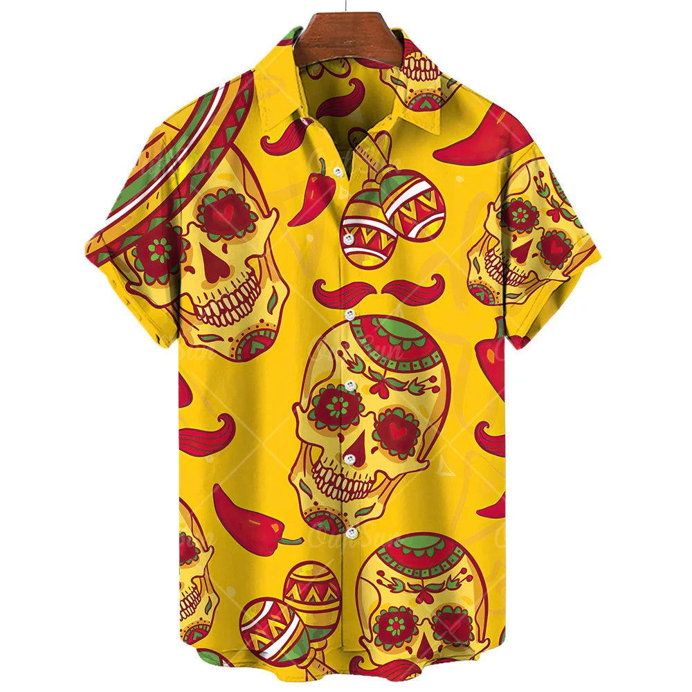 Musical  Shirts  Men's Hawaiian