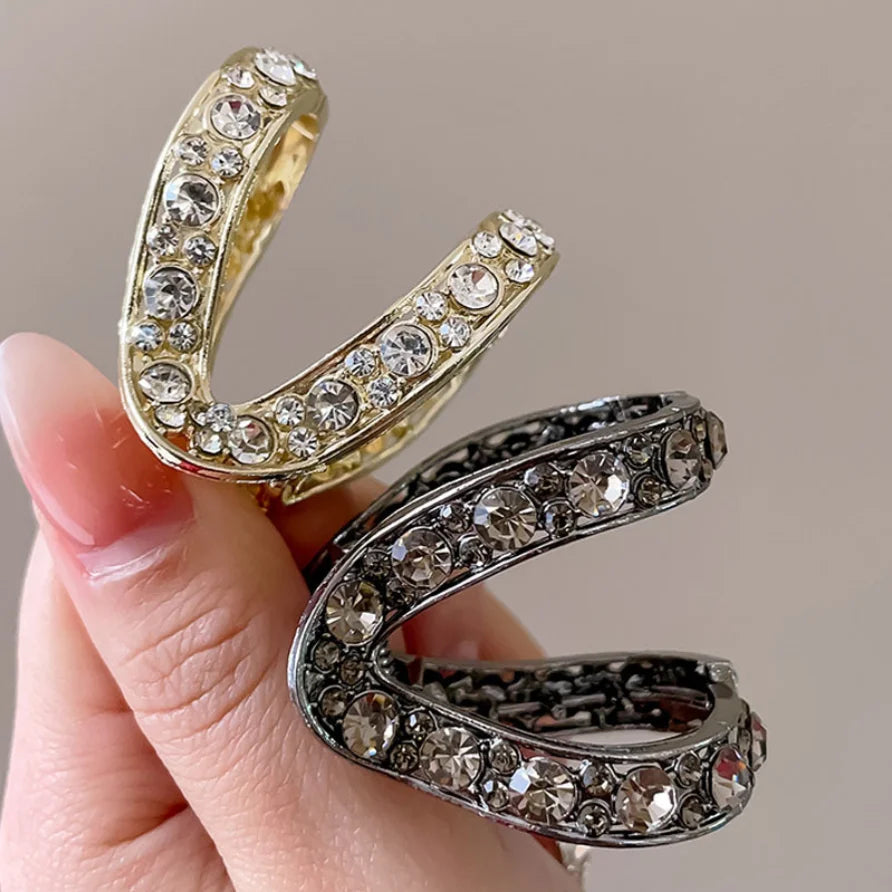 Mini Rhinestone Hair Clip