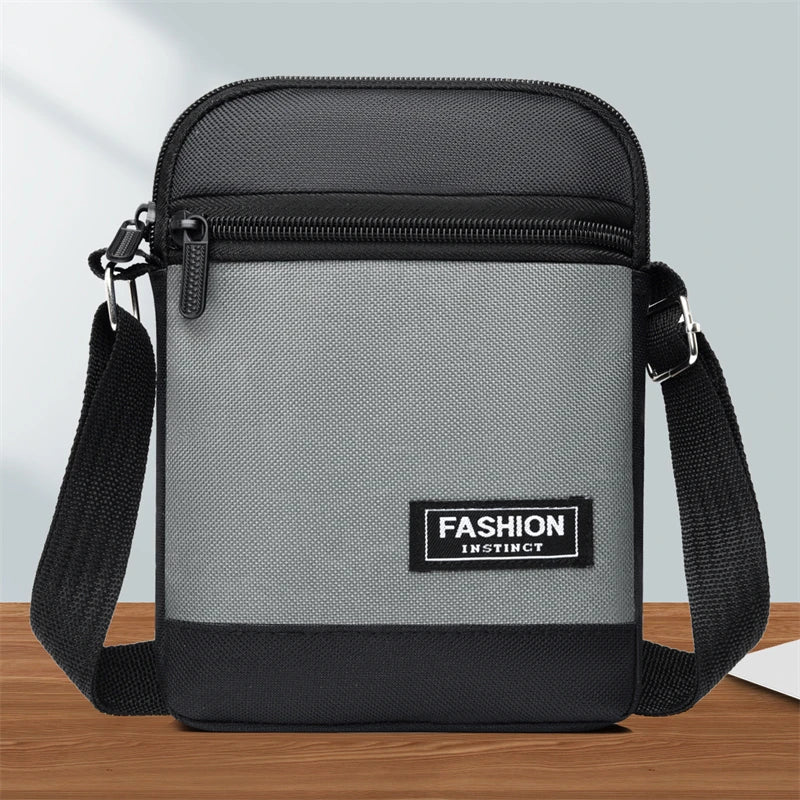 2025 New Outdoor Sports Large Capaci Bapa Mobile Phone Bag Men's Ox Cloth Waterproof Single oulder Slant Bag