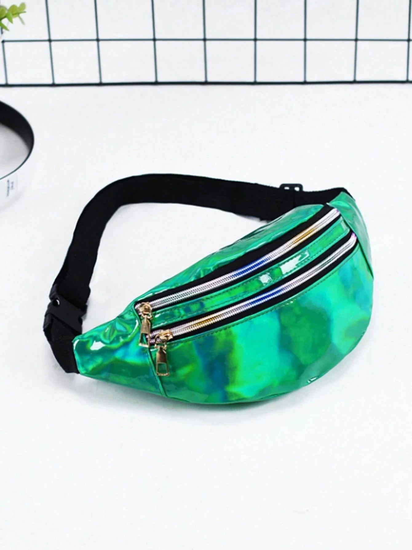 Waist Bag Laser Belt Bag Holographic Fanny Pack Designer Cute Waist Packs Bum Bag Party Travel Fashion Girls Shoulder Glitter