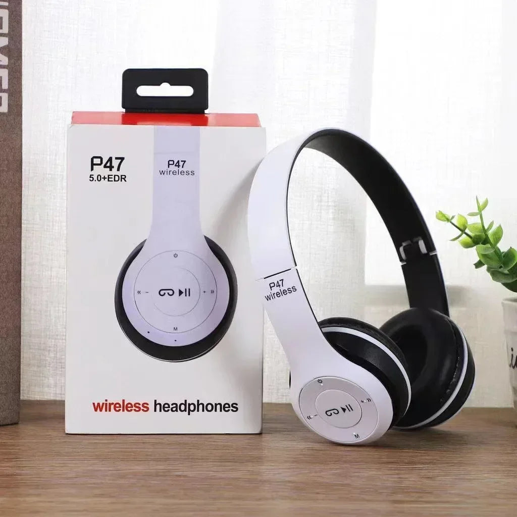 Portable headphones Foldable Wireless Bluetooth 5.0 Headset For Bluetooth connection TF Card slot