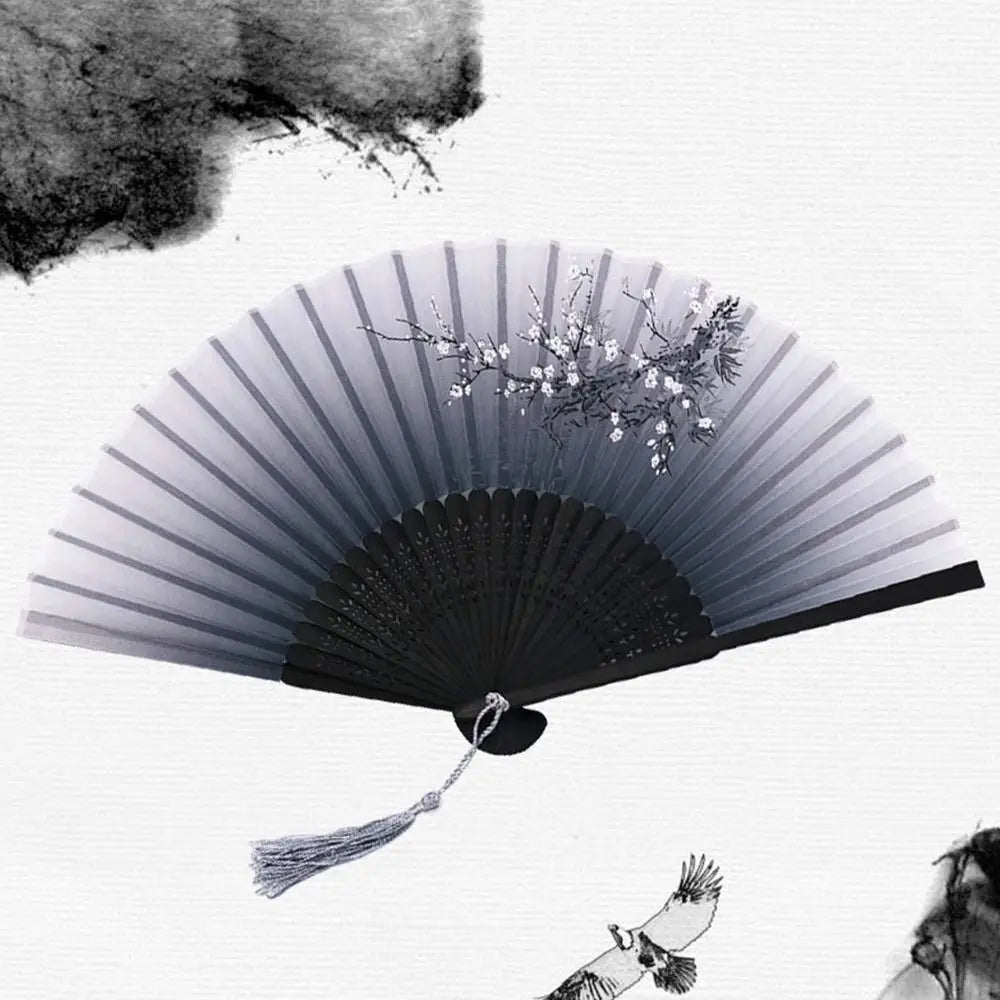 Bamboo Chinese Style Folding  Hand Fan