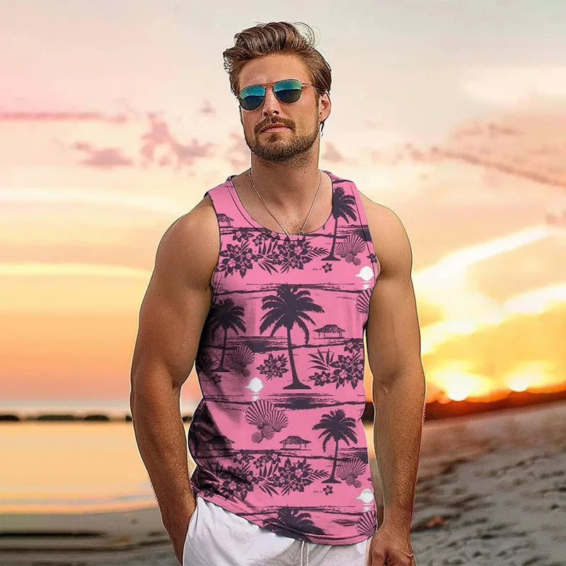Vest tank top holiday men