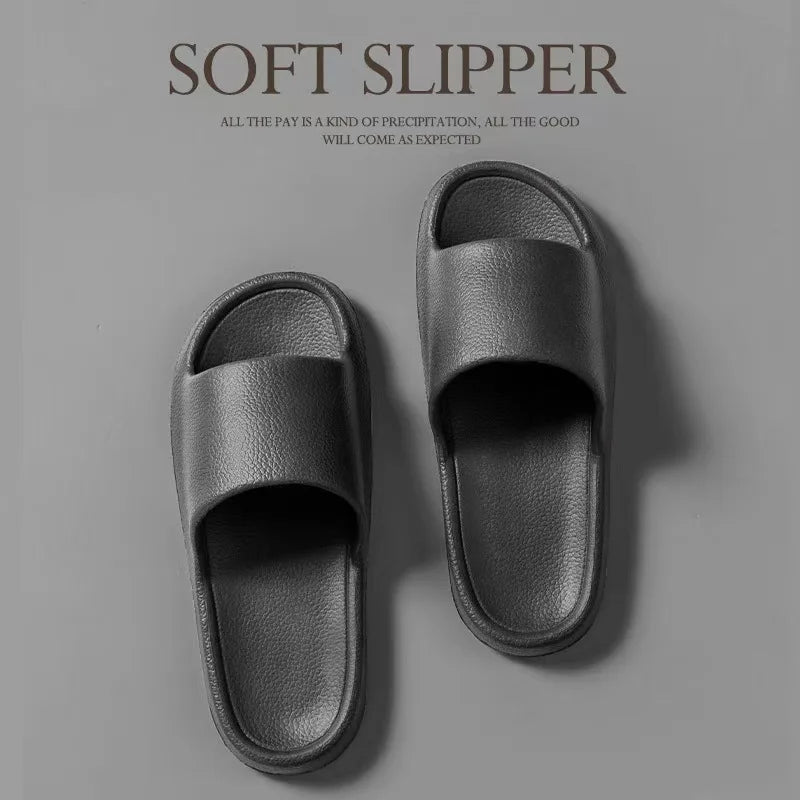 Fashion Women Slippers Summer Flat Lightweight EVA Home Bathroom Slippers Comfort Massage Couples Indoor Slides Shower Shoes sliders