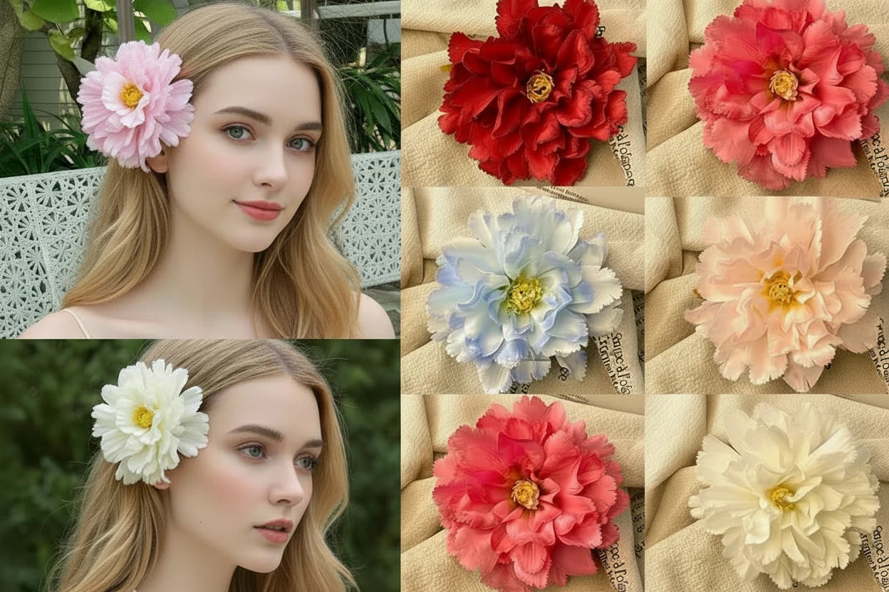 Flower Hair Clip