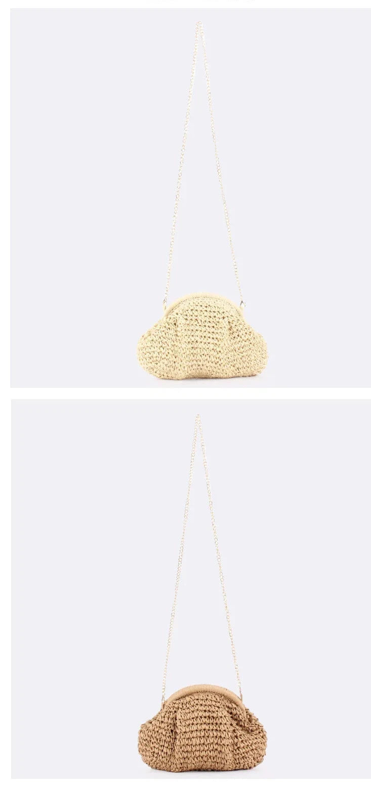 Straw Weaving Crossbody bag