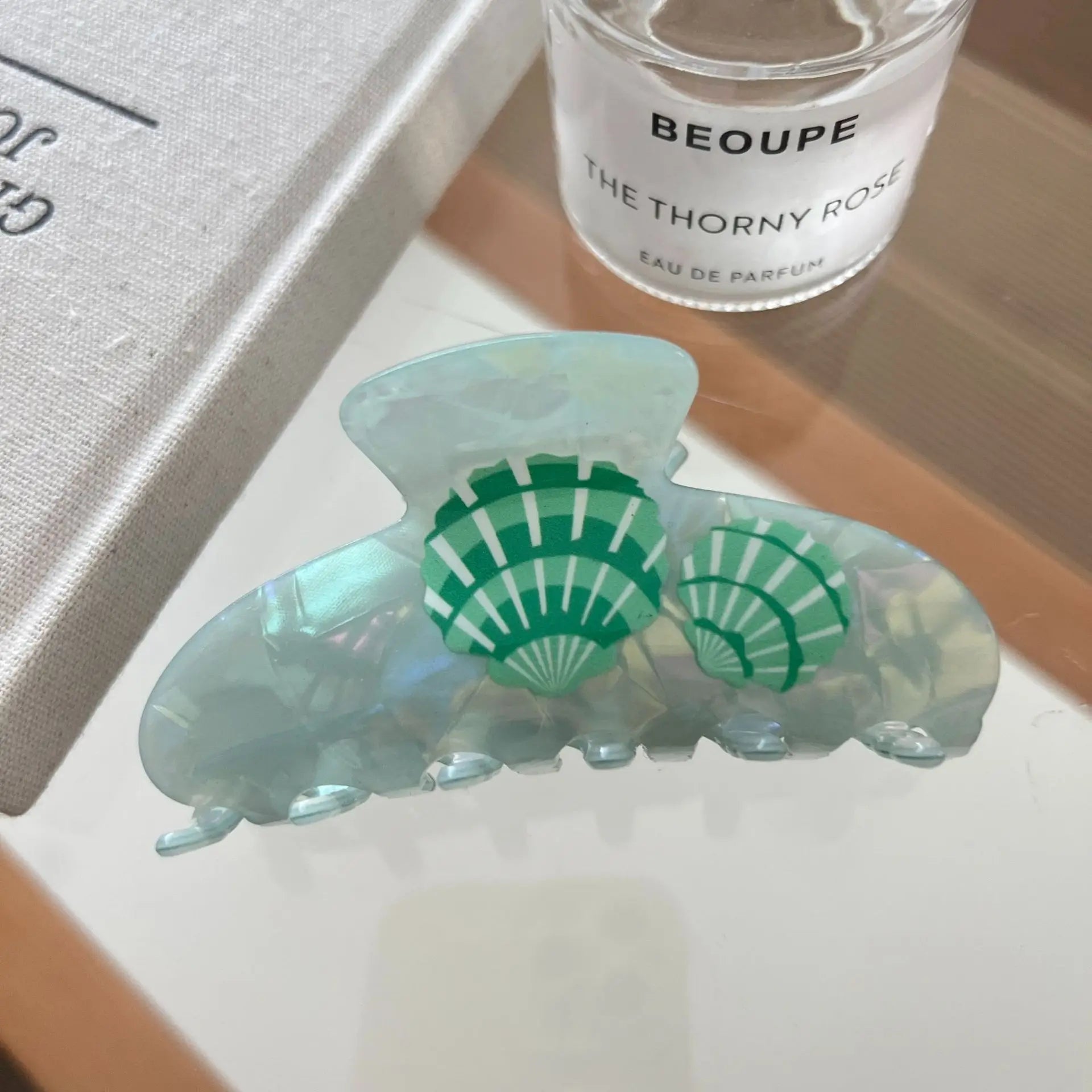 Starfish Shell Hair Claw Clips