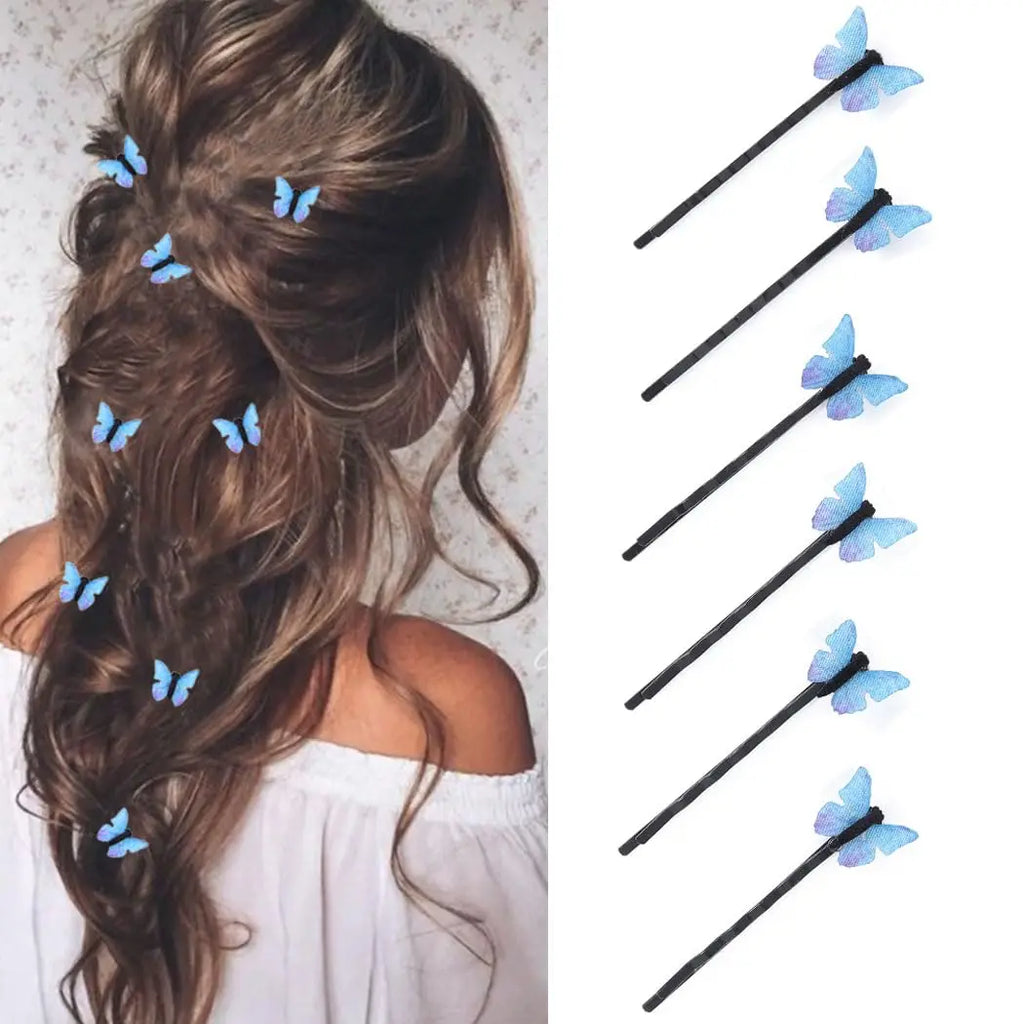 Butterfly Hair Clips